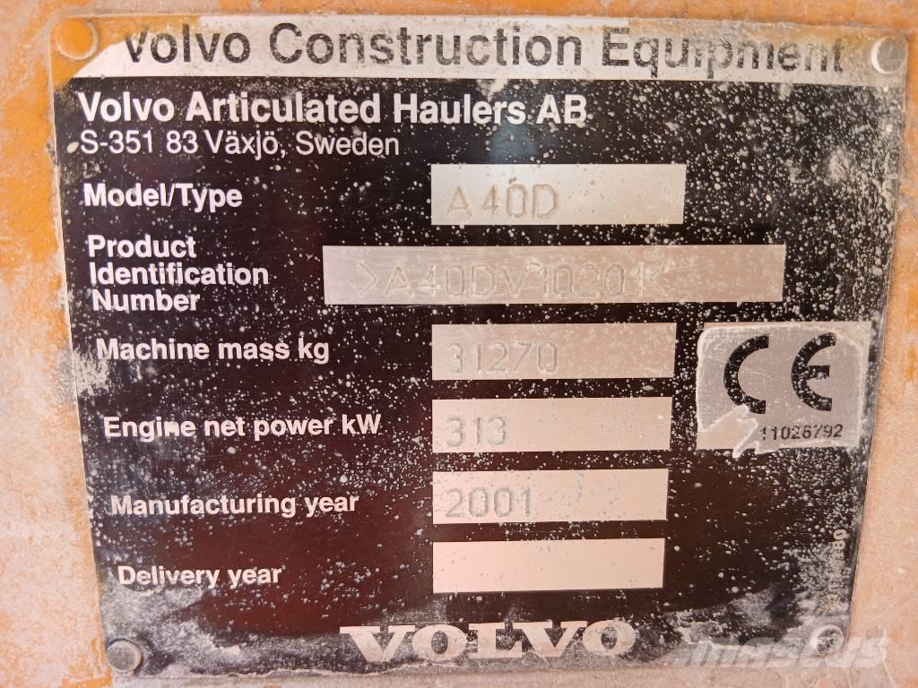 Volvo A 40 D Zglobni demperi