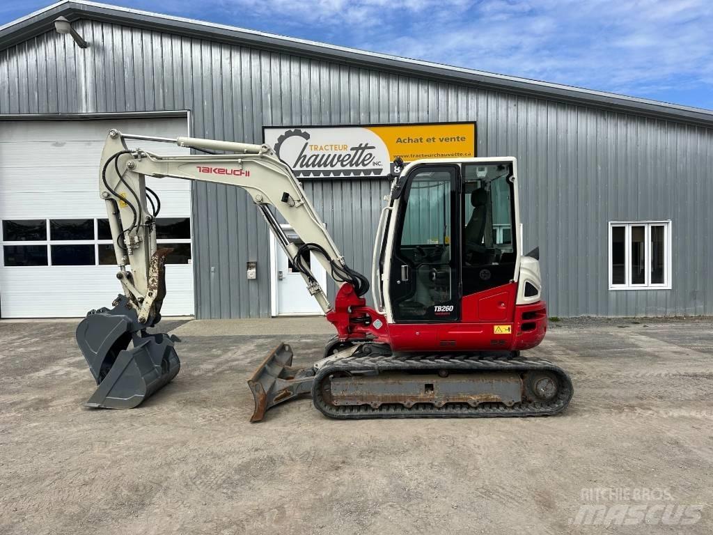 Takeuchi TB 260 Mini bageri <7t