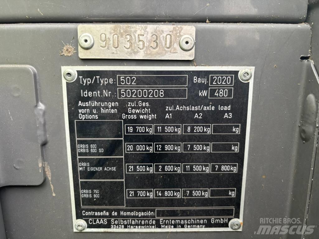 CLAAS Jaguar 960 4WD Strojevi za krmu na vlastiti pogon