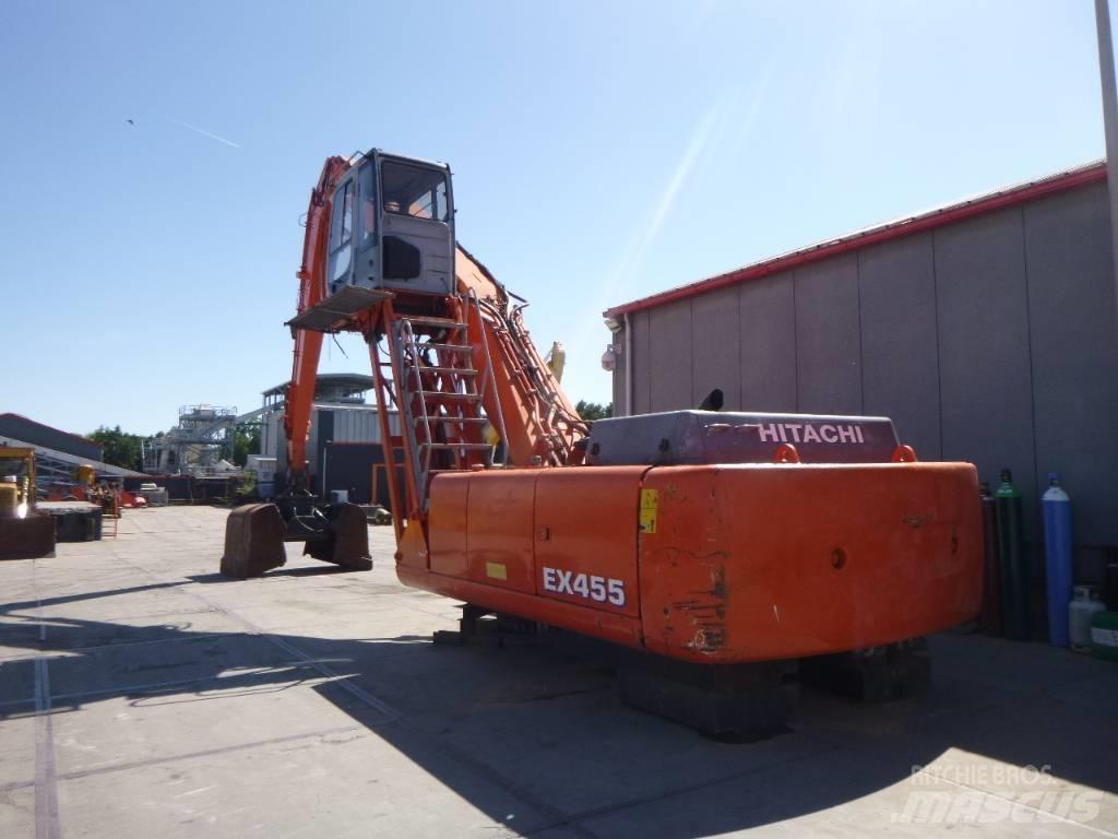 Fiat-Hitachi EX 455 Bageri za manipuliranje materijalom / otpadom