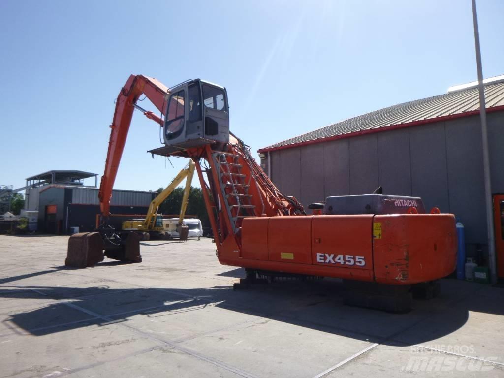 Fiat-Hitachi EX 455 Bageri za manipuliranje materijalom / otpadom