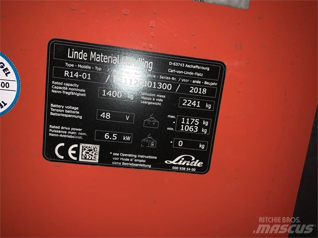 Linde R14 Viličari sa pomičnim stupom