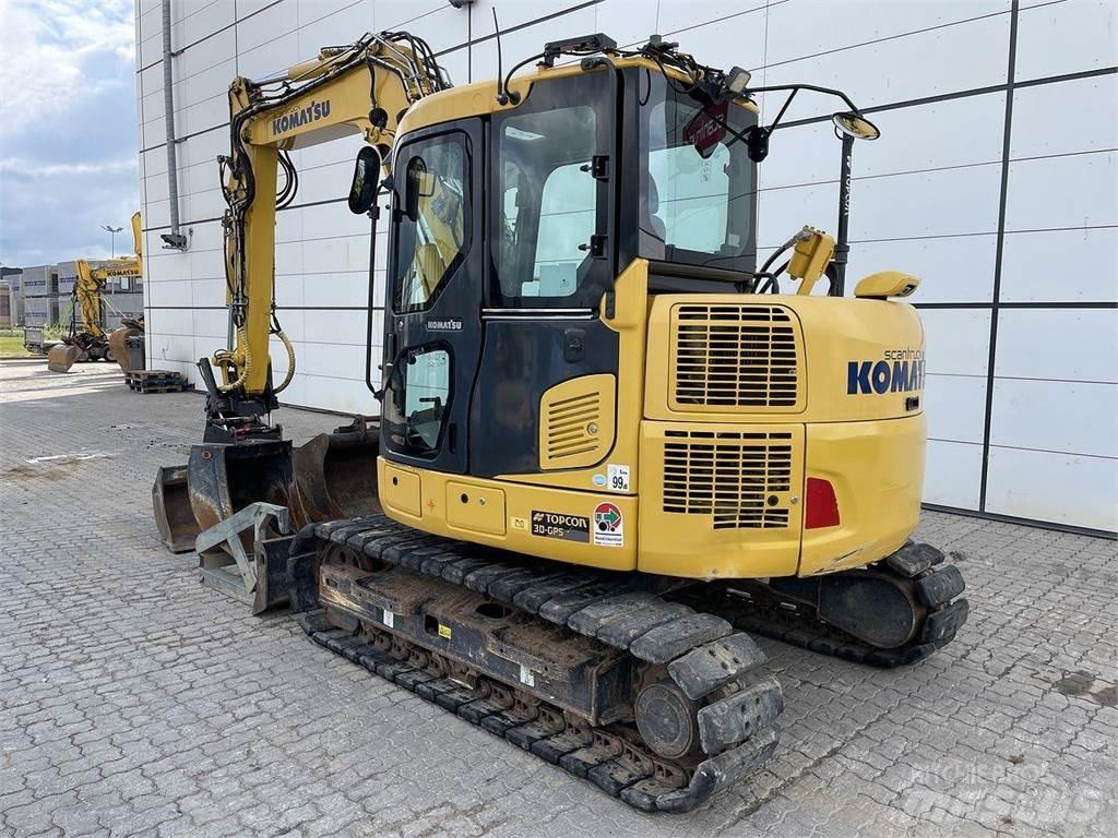 Komatsu PC88MR-10 Bageri na kotačima