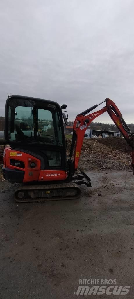 Kubota KX 019-4 Mini bageri <7t