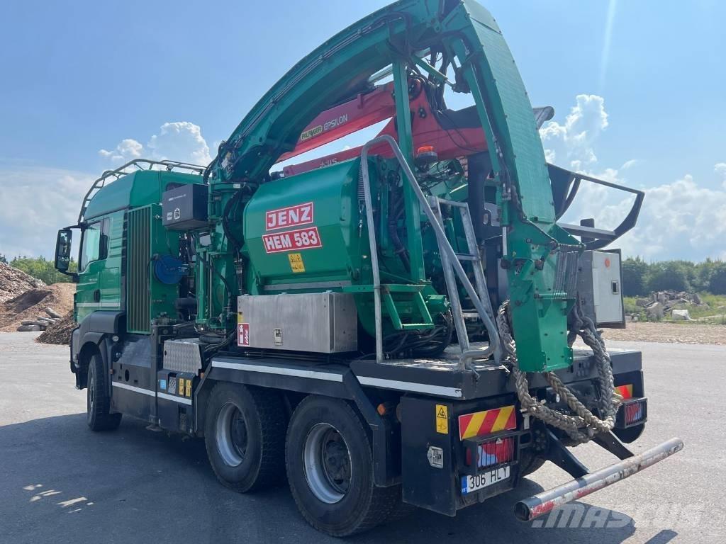 JENZ HEM 583 R MAN Drobilice za drvo / čiperi
