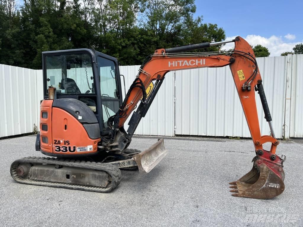 Hitachi ZX33U-5A CLR Mini bageri <7t