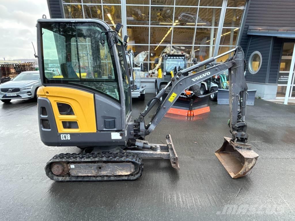 Volvo EC18 D Mini bageri <7t
