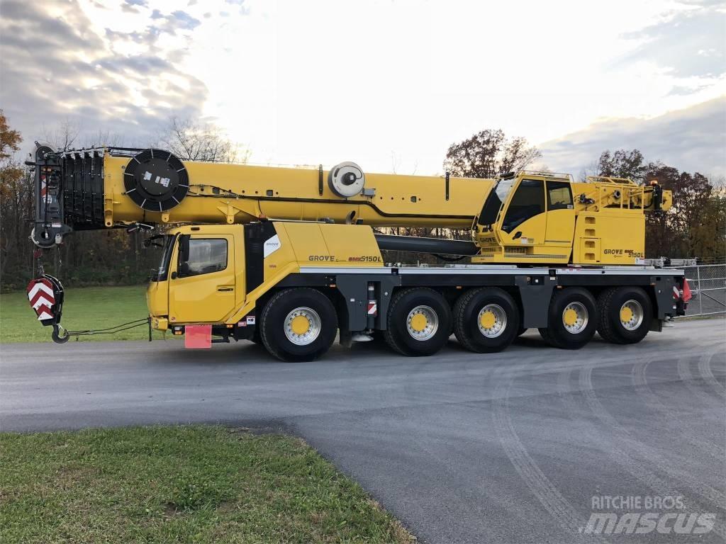 Grove GMK 5150 L Rabljene dizalice za težak teren