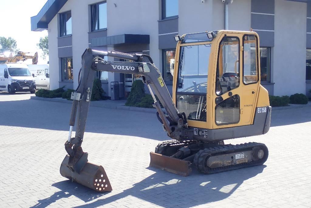 Volvo EC 15 B Mini bageri <7t