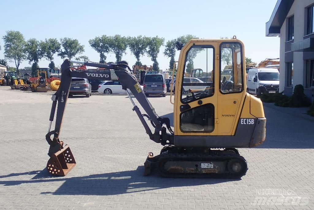 Volvo EC 15 B Mini bageri <7t