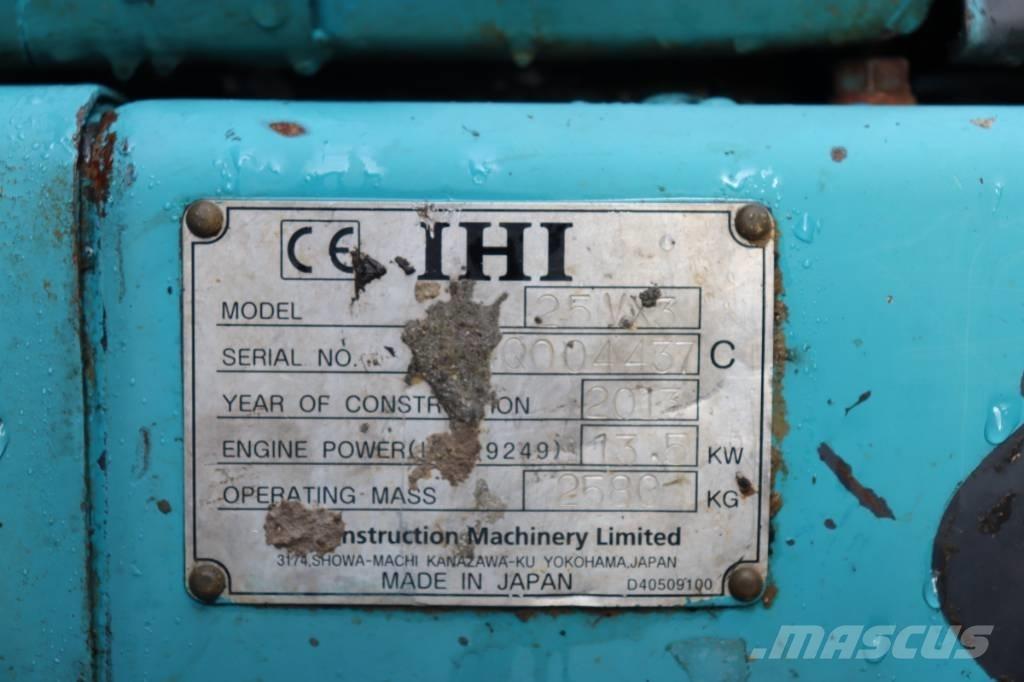 IHI 25 VX 3 Mini bageri <7t