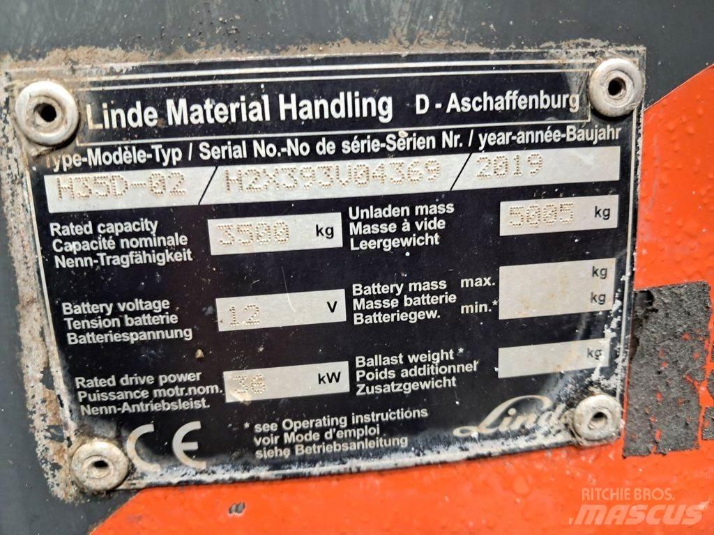 Linde H35D-02 Dizelski viličari
