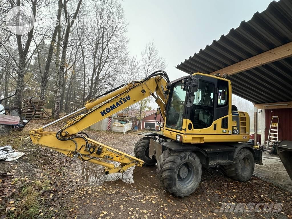 Komatsu PW 148-8 Bageri na kotačima