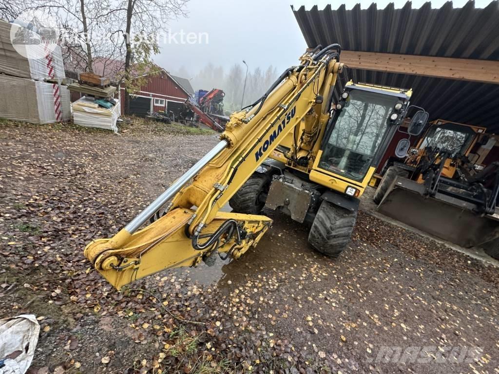 Komatsu PW 148-8 Bageri na kotačima