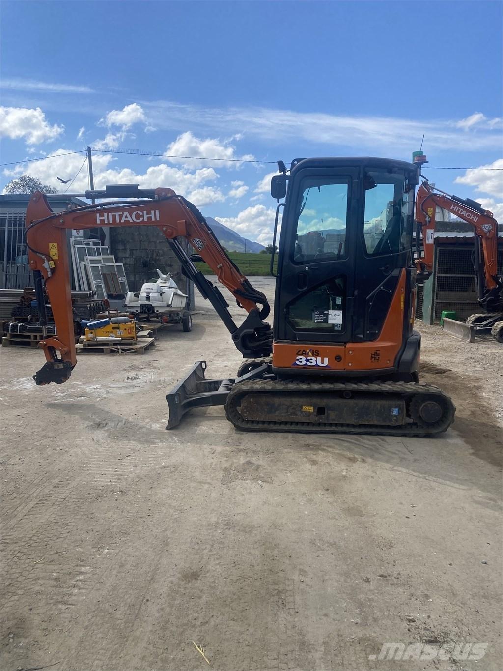 Hitachi Zaxis33U-6 Mini bageri <7t