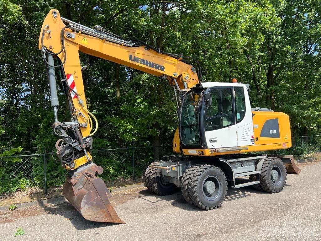 Liebherr A 918 Bageri na kotačima