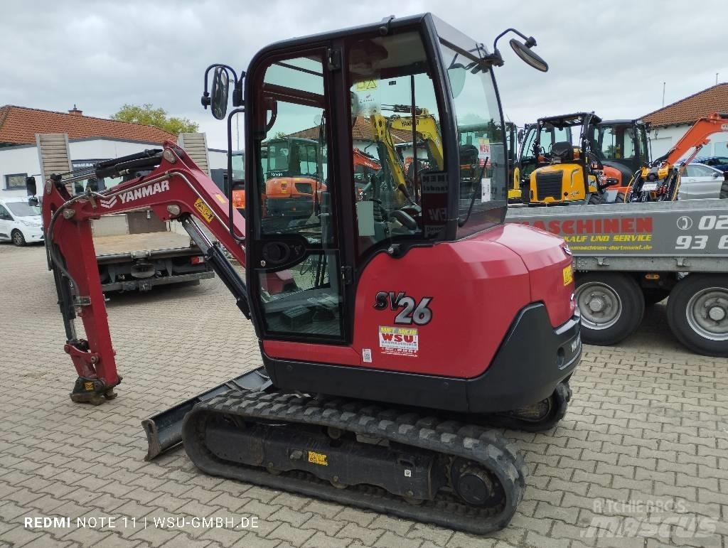 Yanmar SV 26 Mini bageri <7t