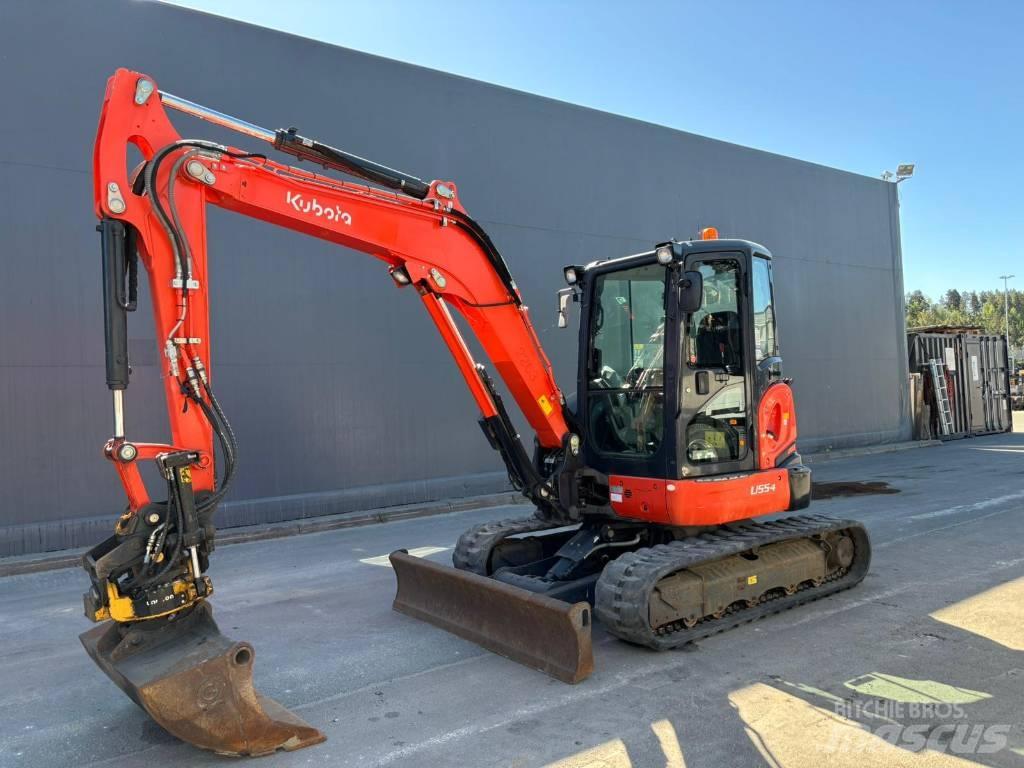 Kubota U 55-4 Mini bageri <7t