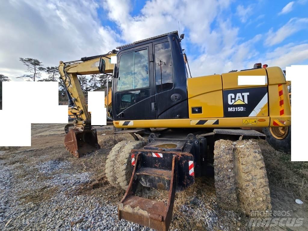 CAT M 315 D Bageri na kotačima