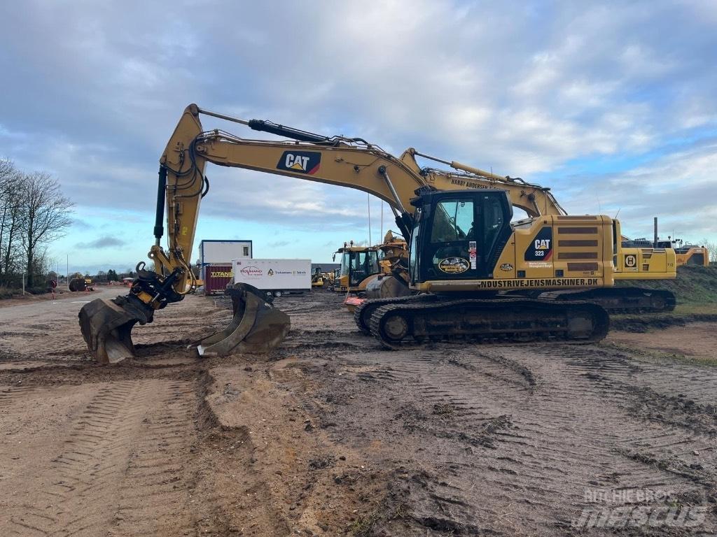 CAT 323 Nextgen Bageri gusjeničari