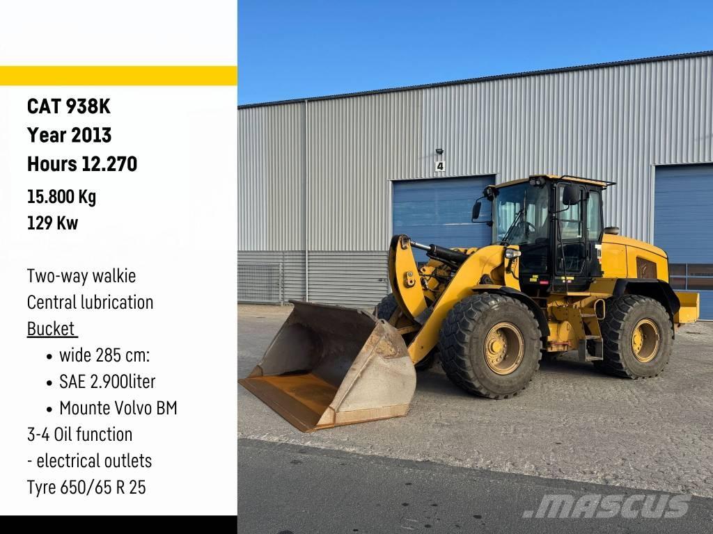 CAT 938 K Utovarivači na kotačima
