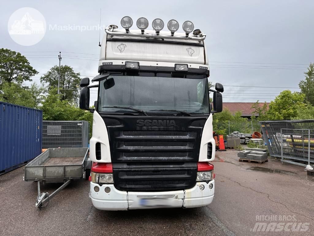 Scania R 480 LB Rol kiper kamioni s kukama za dizanje