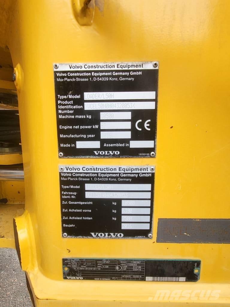 Volvo L 50 H Utovarivači na kotačima