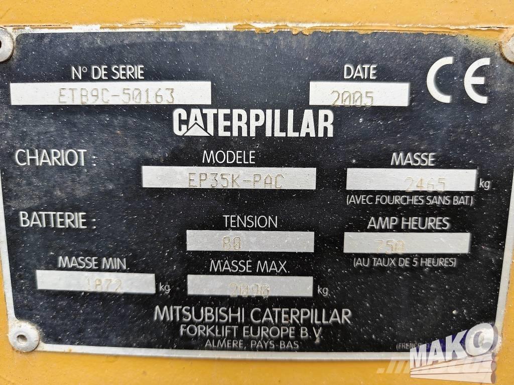 CAT EP 35 K PAC Električni viličari