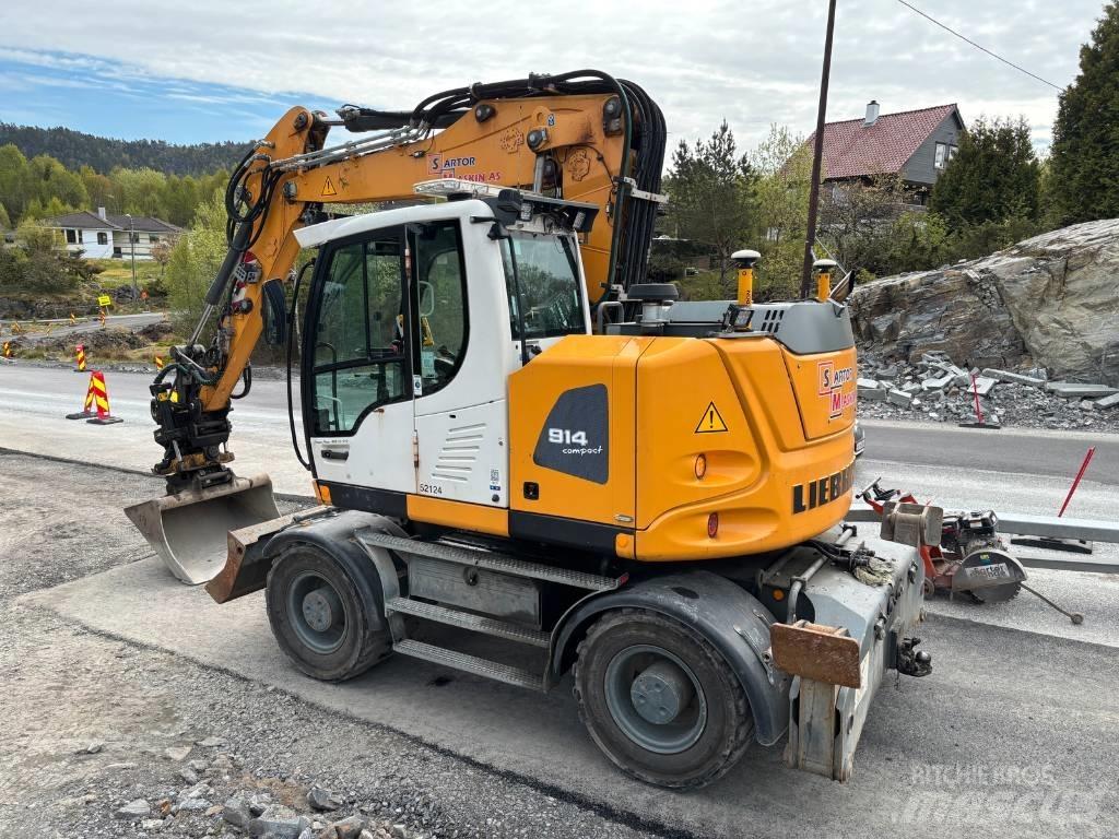 Liebherr A 914 Bageri na kotačima