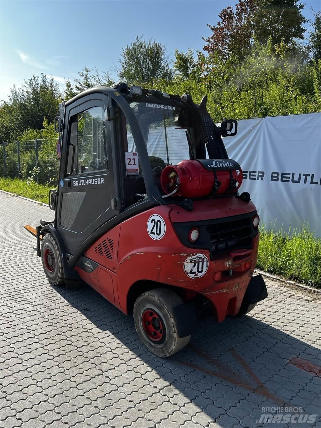 Linde H25T/600 Plinski viličari