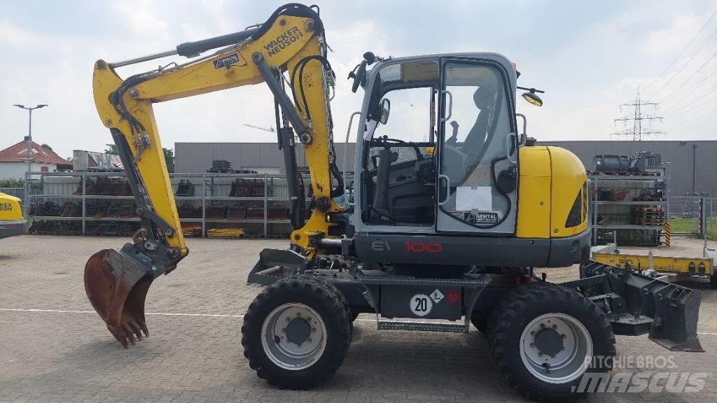 Wacker Neuson EW100 Bageri na kotačima