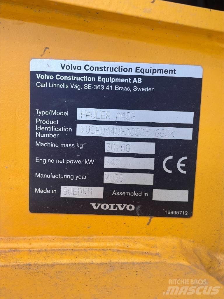 Volvo A40G Zglobni demperi