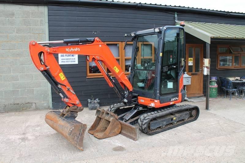 Kubota U 27-4 Mini bageri <7t