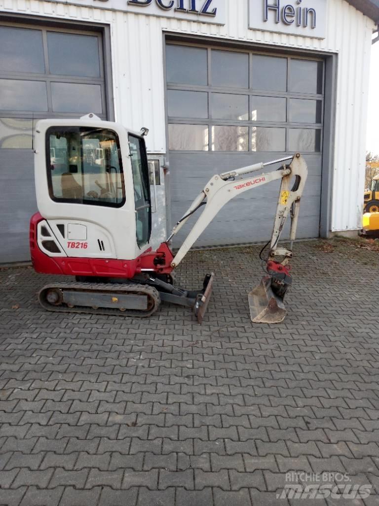 Takeuchi TB 216 Mini bageri <7t