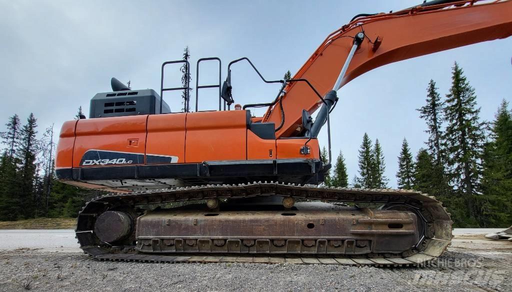 Doosan DX 340 LC Bageri gusjeničari
