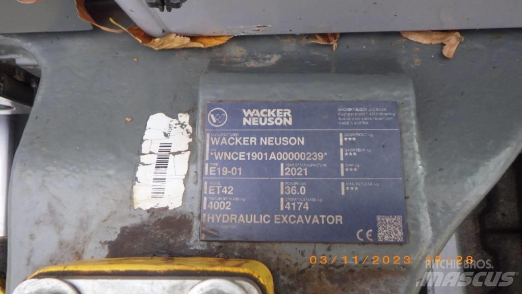 Wacker Neuson ET42 Bageri gusjeničari
