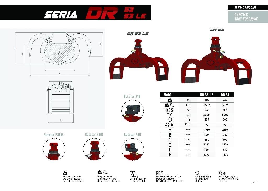  DEMOQ DR53 Grabilice