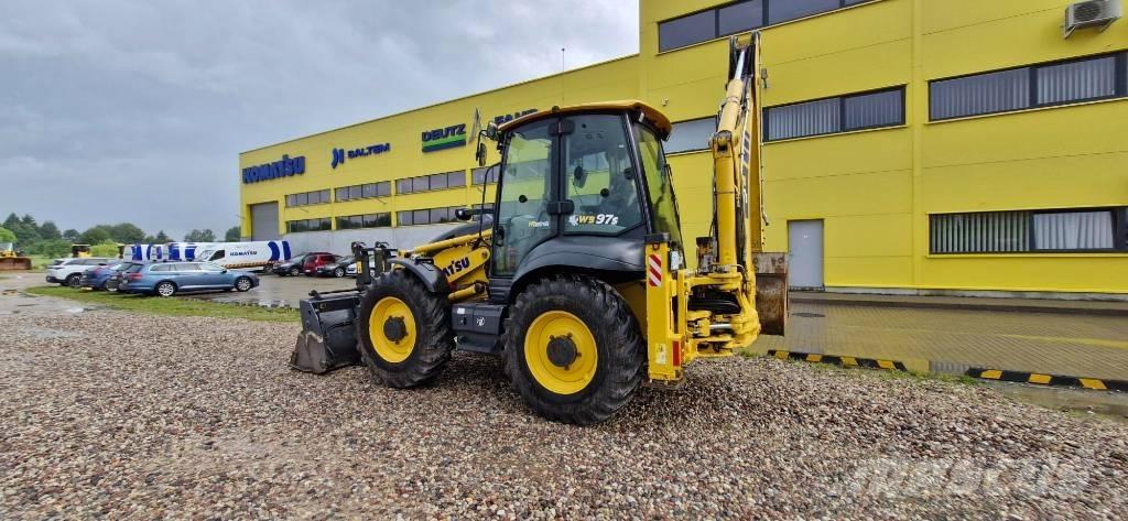 Komatsu WB 97 R-8 Utovarni rovokopači