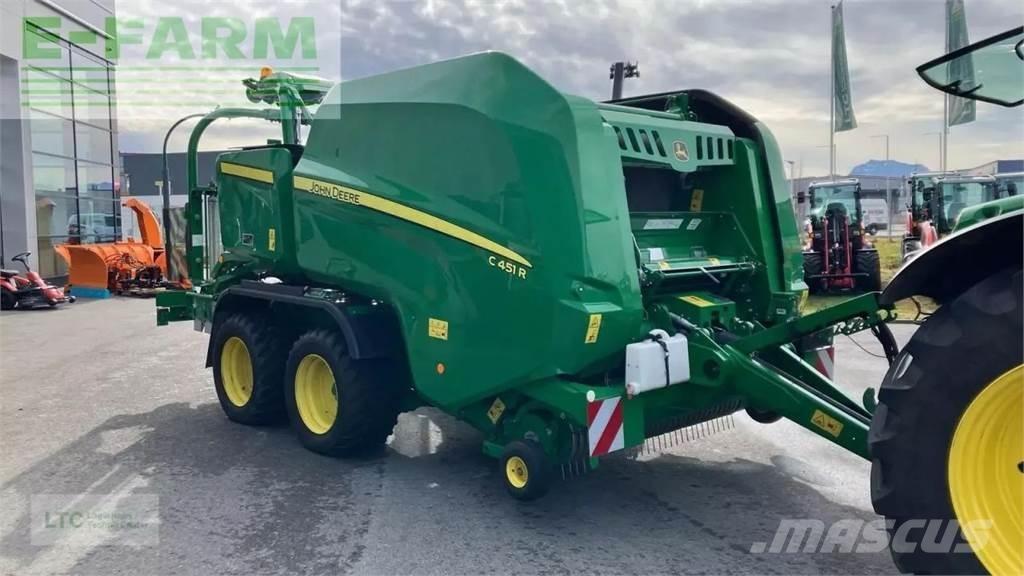 John Deere c451r Balirke za kockaste bale