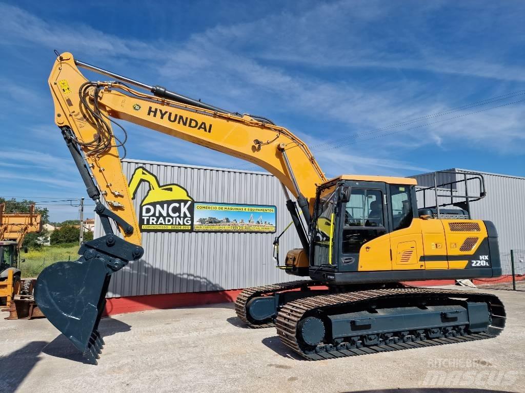 Hyundai HX 220 L Bageri gusjeničari