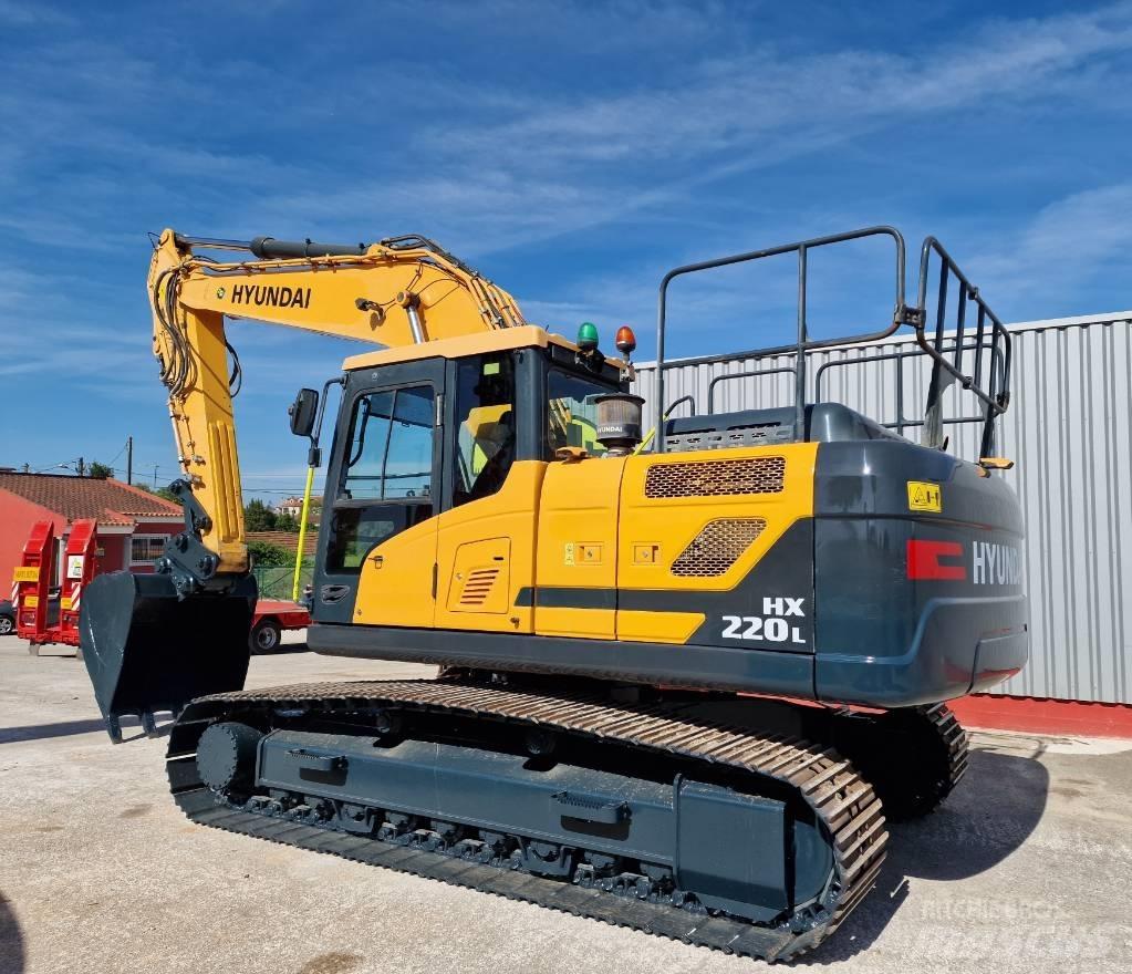 Hyundai HX 220 L Bageri gusjeničari
