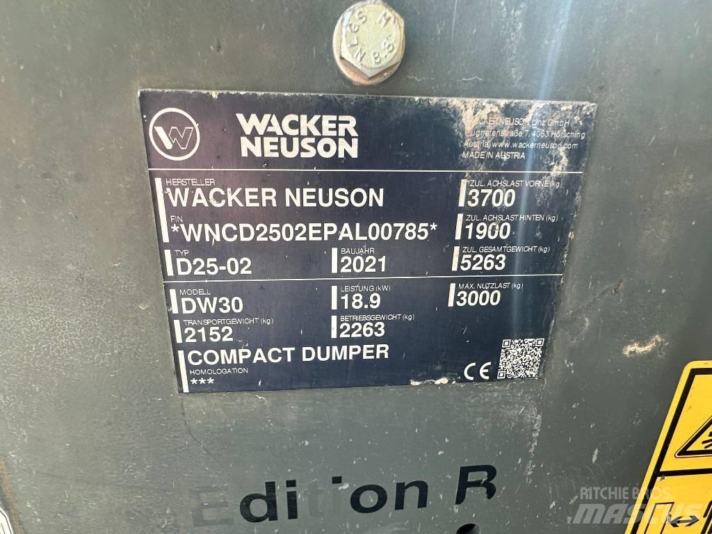 Wacker Neuson DW 30 Demperi za gradilišta
