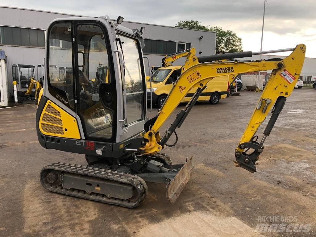 Wacker Neuson ET 18 Bageri gusjeničari