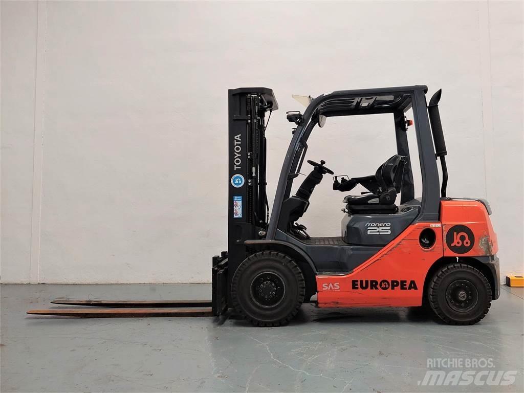 Toyota 02 8FDF25 Dizelski viličari