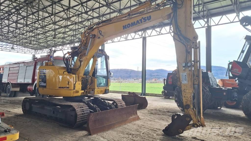 Komatsu PC 138 US-8 Bageri gusjeničari