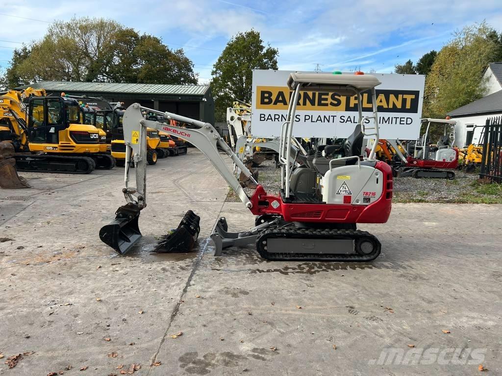 Takeuchi TB 216 Mini bageri <7t
