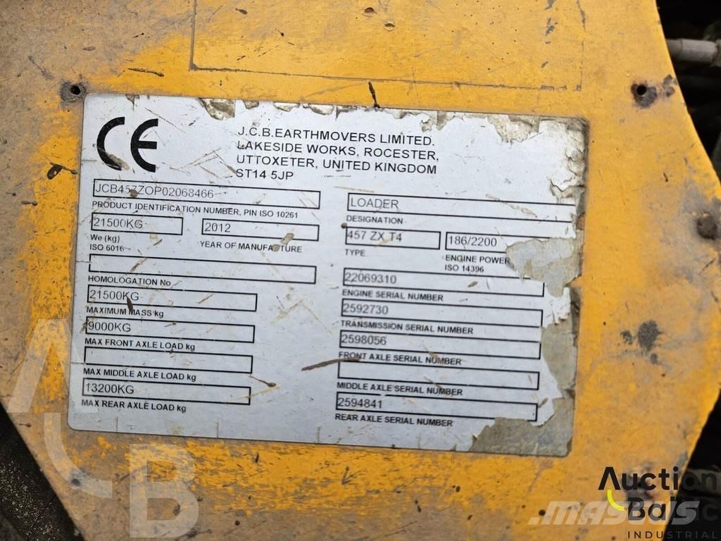 JCB 457 ZX Utovarivači na kotačima