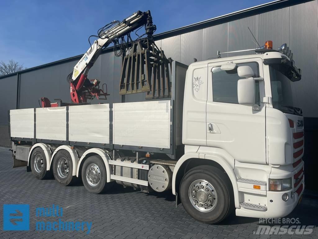 Scania R500 V8 Kamioni sa otvorenim sandukom
