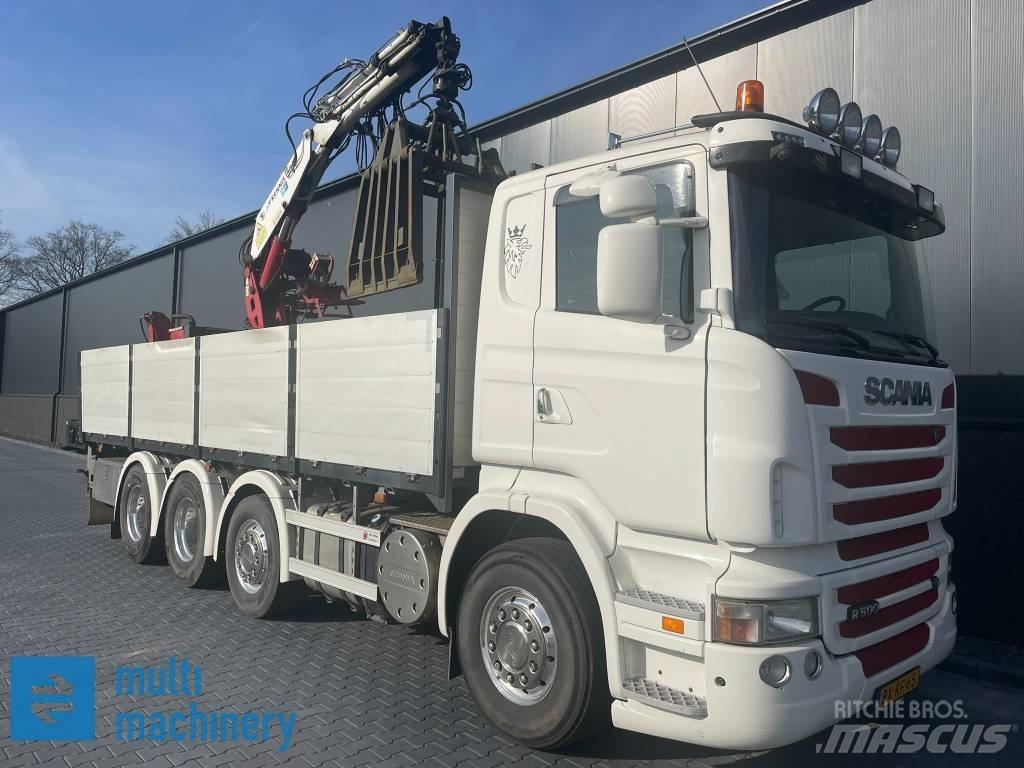 Scania R500 V8 Kamioni sa otvorenim sandukom