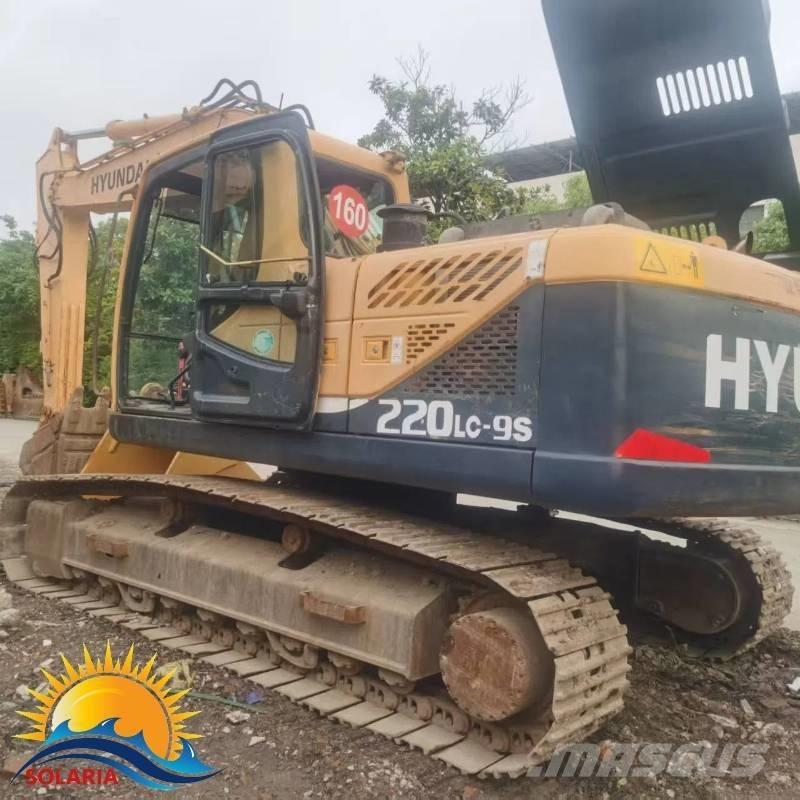 Hyundai R220LC-9S Bageri gusjeničari